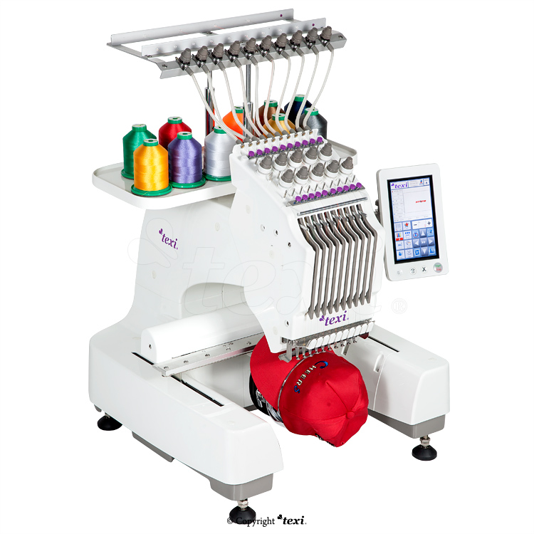 TEXI IRIS 10 - 1-Kopf, 10-Nadel Stickmaschine - 9 1-Kopf, 10-Nadel Stickmaschine