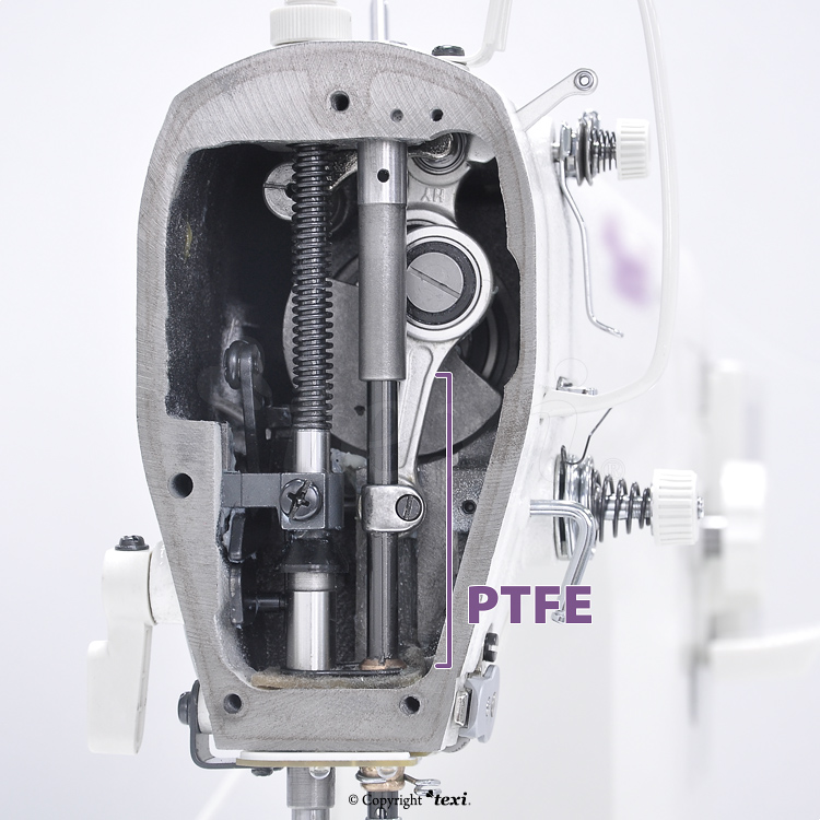 TEXI TRONIC 6 PREMIUM EX - Vollautomatische, mechatronische Steppstichmaschine mit geschloßenem Schmierlauf - komplette Nähmaschine mit 2 Jahren Garantie - 3 Vollautomatische, mechatronische Steppstichmaschine mit geschloßenem Schmierlauf - komplette Nähmaschine mit 2 Jahren Garantie