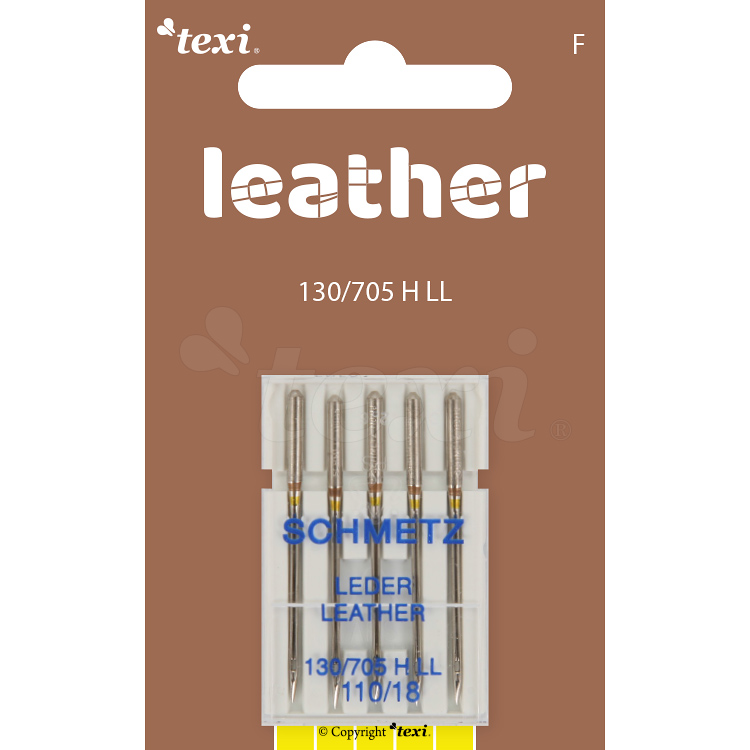 TEXI Nadeln für Leder, 130/705 H LL, 5 Stk, 5x110
