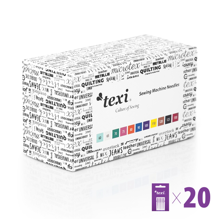 TEXI Microtex-Nadeln 130/705 H-M. 5 Stk, 5x60
