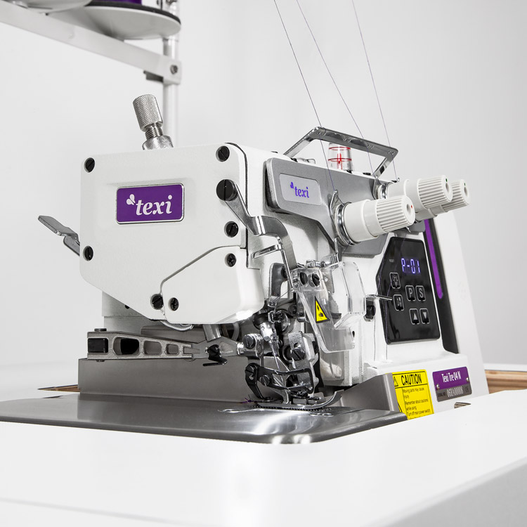 1-needle, 3-thread mechatronic overlock machine with needles positioning - complete sewing machine with 2 years warranty