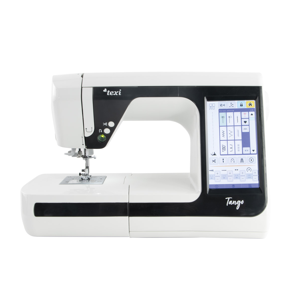 Multifunctional computerised sewing machine with 180 sewing programmes