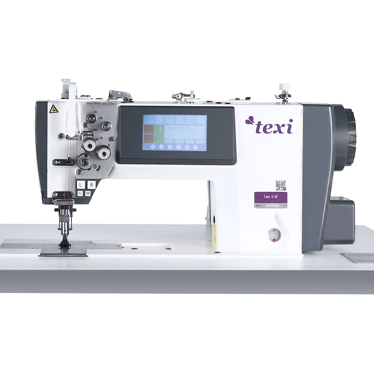 TEXI TWIN 6HF PREMIUM - Automatic double needle lockstitch machine TEXI TWIN 6HF, medium and heavy fabrics - 4 Automatic double needle lockstitch machine TEXI TWIN 6HF, medium and heavy fabrics