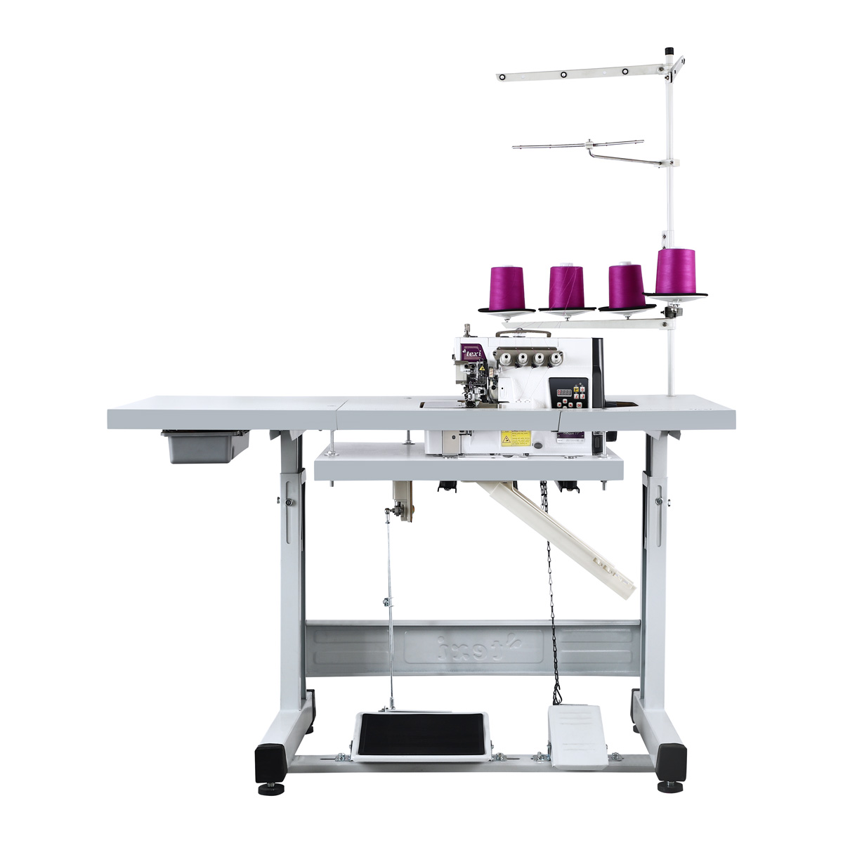 TEXI CINQUE 1F PREMIUM - Overlock 2-needle, 5-thread TEXI CINQUE 1F - 1 Overlock 2-needle, 5-thread TEXI CINQUE 1F