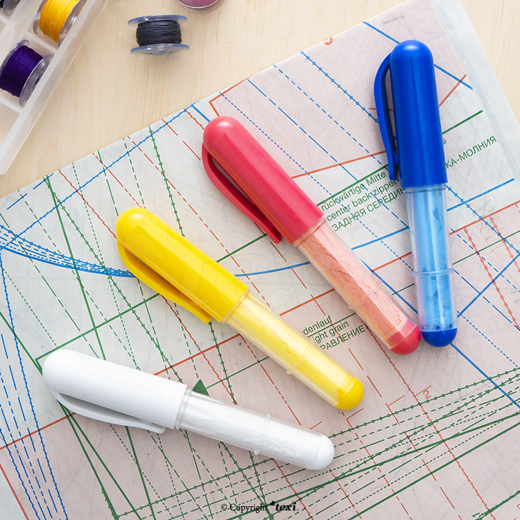 TEXI 4040 YELLOW - Kreiderad (Stift), gelb - 2 Kreiderad (Stift), gelb